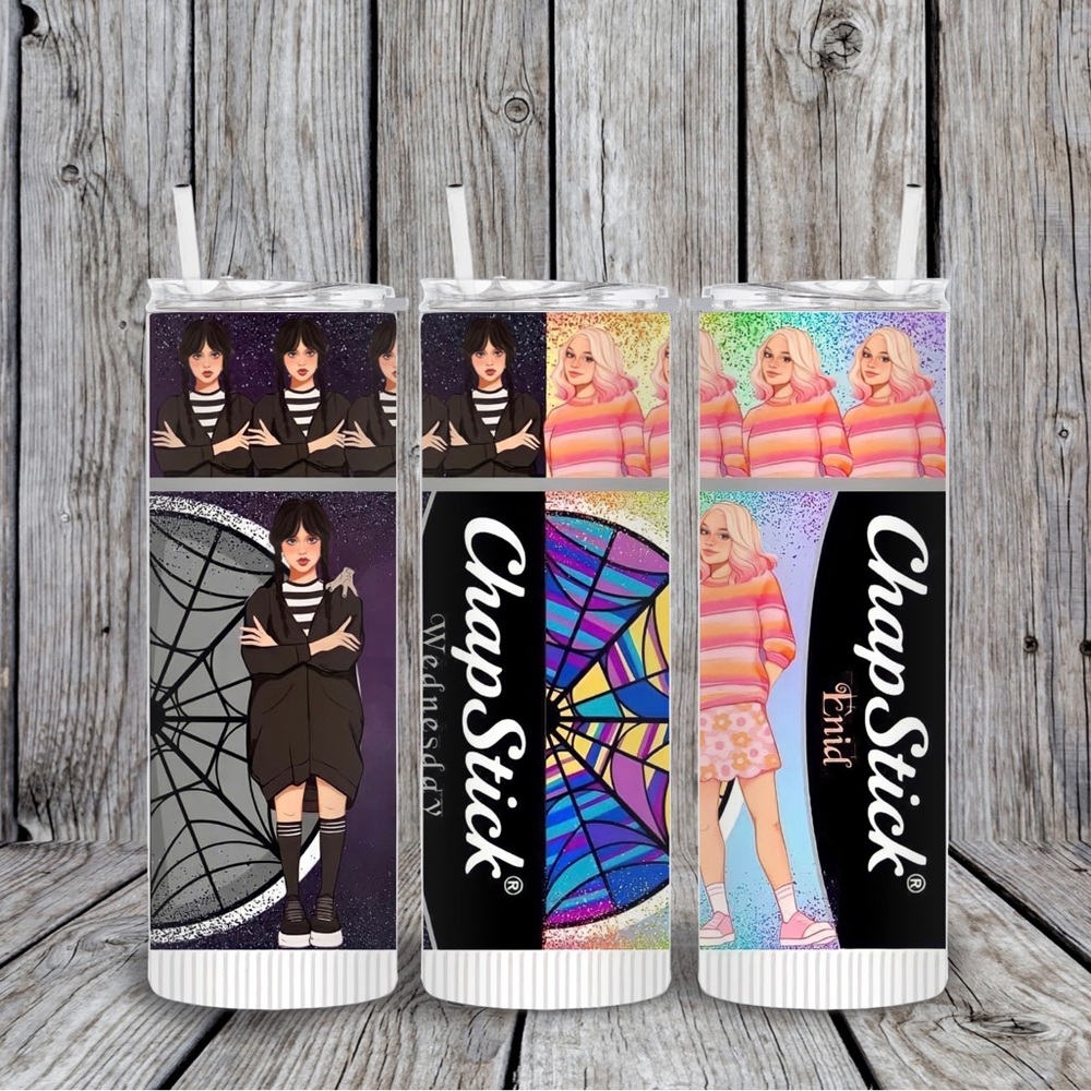 Wednesday Chapstick Tumbler